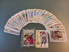 Robinson Quartettspiel mit Peterkarte, DDR 1968, mit Anleitung