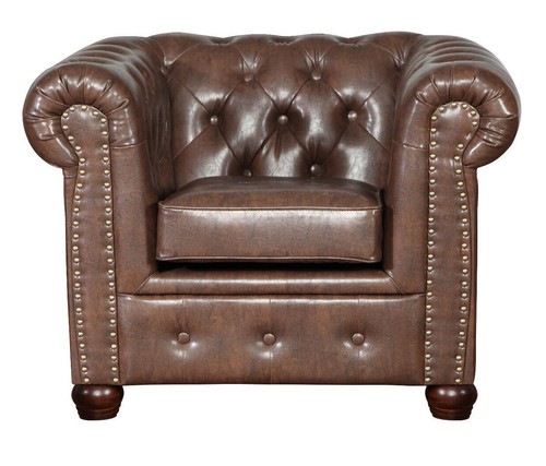 Chesterfield set 1 sitzer - 3-1-1,
