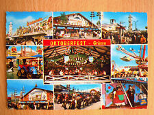 Ansichtskarte alte Postkarte AK München Oktoberfest Stempel Sammlung