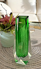 MURANO GLAS BLOCKVASE ITALIEN