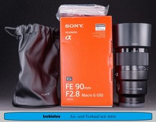 Sony SEL 90 mm F 2.8 G OSS FE
