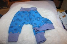 Mode für die Kleinsten Babyset Pumphose+Mütze gr 56/62/68-Bärenkönig