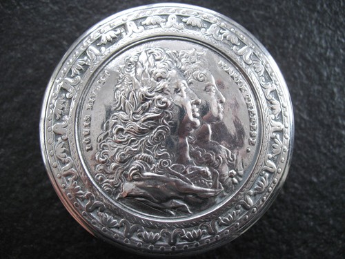 Dose silber lot ludwig xiv - dose, 13