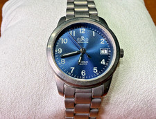 Damen-Armbanduhr Meister-Anker Titanium mit ETA Quarz-Uhrwerk – funktionstüchtig