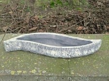 Stein Pflanzschale Welle