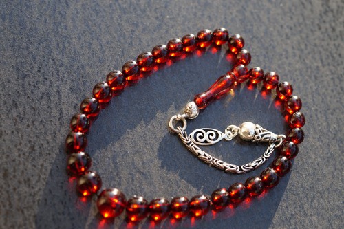 Antike cherry amber bakelite - antike,