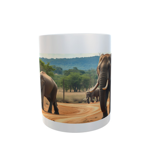 Tasse elefant motiv 3 - tasse, nr.
