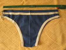 DDR Badehose Dreieckbadehose blau