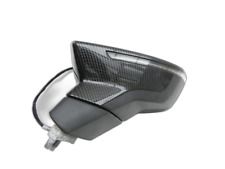 Spiegel Aussenspiegel Li Carbon Look für Seat Leon 5F SC FR LZ9Y el. anklappbar