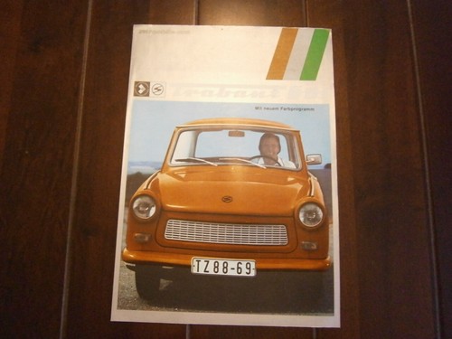 Trabant 601 mit neuem - trabant,