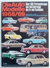 Auto Katalog von AMS    1968/69   -  Nr.  12