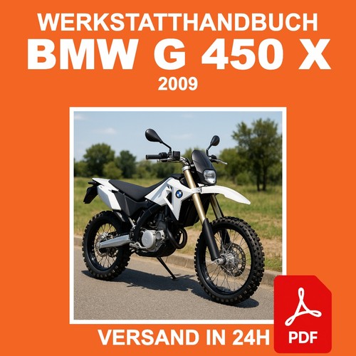 Werkstatthandbuch bmw 450 x - g,