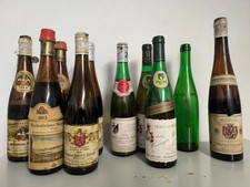 Konvolut alte deutsche Weine