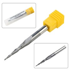 2-Flöte, Schaftfräser Hartholz Eisen konisch Kugelfräser Kegel Zubehör