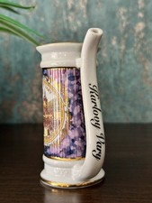 VINTAGE Kurtasse Bädertasse Karlovy Vary Tschechien Kurbecher 1990 Porzellan