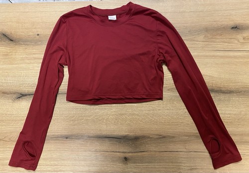 Kurzpullover bauchfrei weinrot