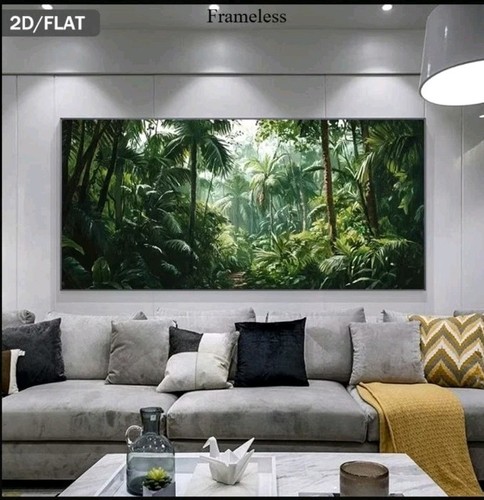 Flach leinwand poster - 2d, deko