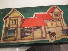 Antiker Holzbaukasten für