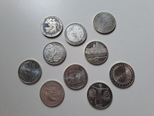 10 Deutsche Mark Gedenkmünzen 10 verschiedene Münzen
