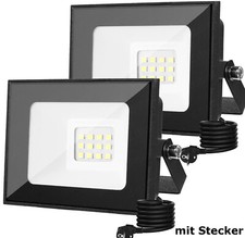 2x 10-100W LED Fluter Stecker