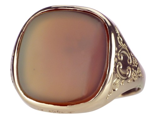 Jugendstil 585 gelb - gelb, gold