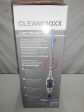 CLEANmaxx Dampfbesen 5in1 1500W - Weiß/Blau