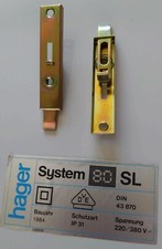 Hager Zählerschrank Tür-Schieberiegel System 80SL