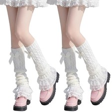 2 Paar Leg Warmers Y2K, Lolita