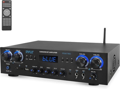 Pyle amplifier 800w bluetooth - pyle,