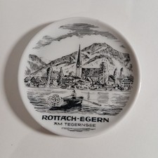 Andenken Porzellan Rottach Egern am Tegernsee