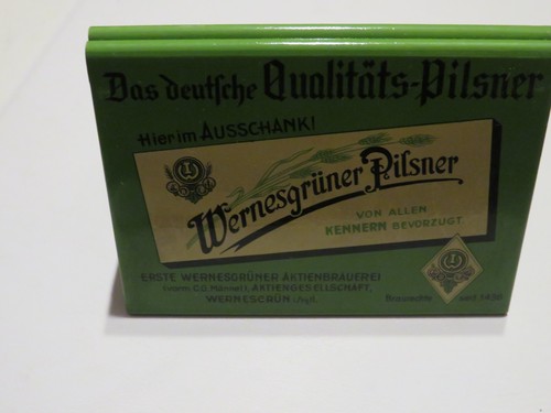 Blechschild wernesgrün - blechschild,,