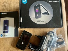 Motorola Black Razr V3 Schwarz Ovp 2004