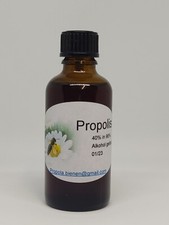 Propolis Tinktur 50ml, 40% direkt v. Imker / Propolis Tropfen mit Rohpropolis