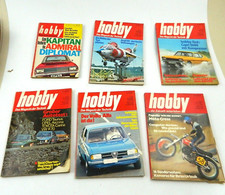6 Ausgaben Hobby  Magazin 60er/70er   Opel Kapitän World Trade Center  RT-1242