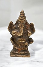 Antik Messing Gott Ganesha
