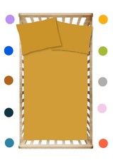 Kinderbettwäsche Babybettwäsche 100x135 cm + 40x60 cm mit 11 Farboptionen