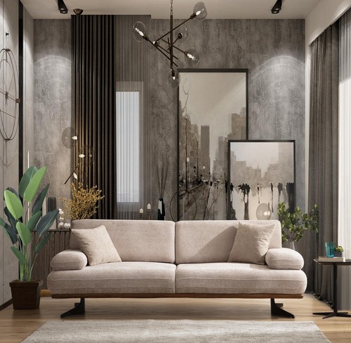 Wohnzimmer modern dreisitzer - modern,