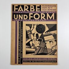 Farbe und Form. Monatsschrift