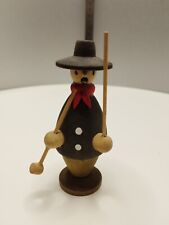Räuchermännchen Schäfer Miniatur Holzfigur Original Erzgebirge Weihnachten 