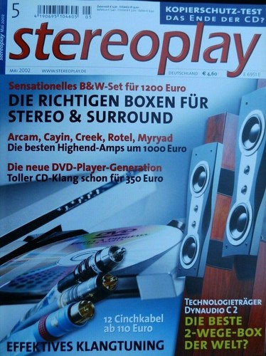 Stereoplay dm 303 - 5/02,b&w, 303,asw