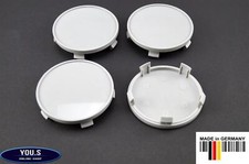 4 Nabenkappen Nabendeckel ohne Logo Borbet CMS - 68,5mm Grau - B67 ABS Brock