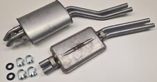 Auspuffanlage Auspuff Schalldämpfer mit Anbausatz Mercedes W107 R107 280-450SL