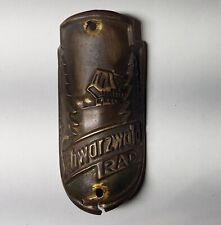 Altes Steuerkopfschild