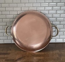 ?? Große Tagus Chef Kupferpfanne Edle Messinggriffe 26cm Durchmesser