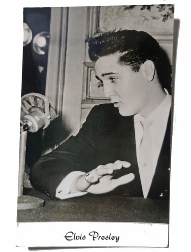 Elvis presley postcard - presley,