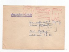 DDR Brief Absenderfreistempel