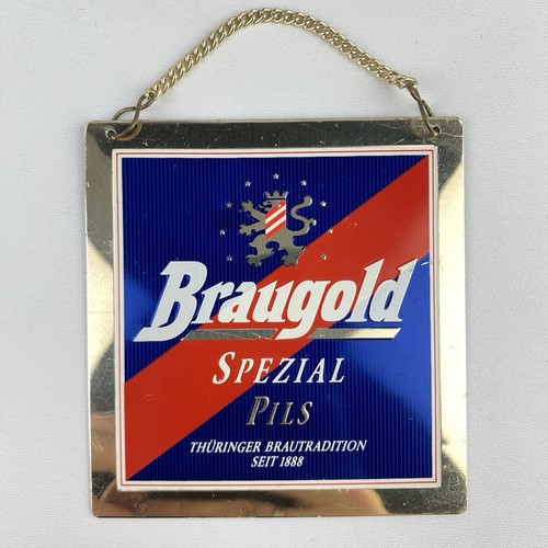 Zapfhahnschild braugold - zapfhahnschild, "braugold