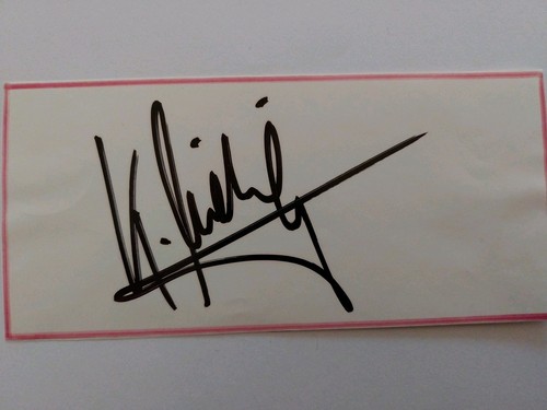 Klaus ludwig autogramm - ludwig,