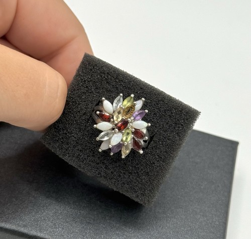 925 silber ring mit - 925, opal