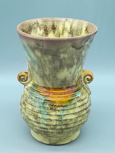 Keramik vase mit uranglasur - vase,